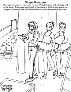 Stage Manager Coloring Ditto