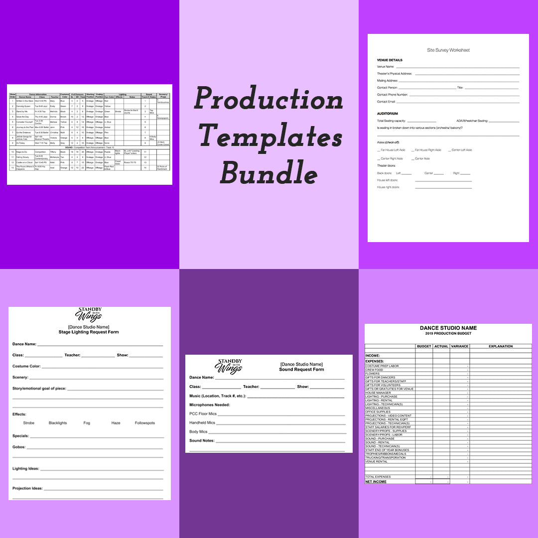 Production Templates Bundle